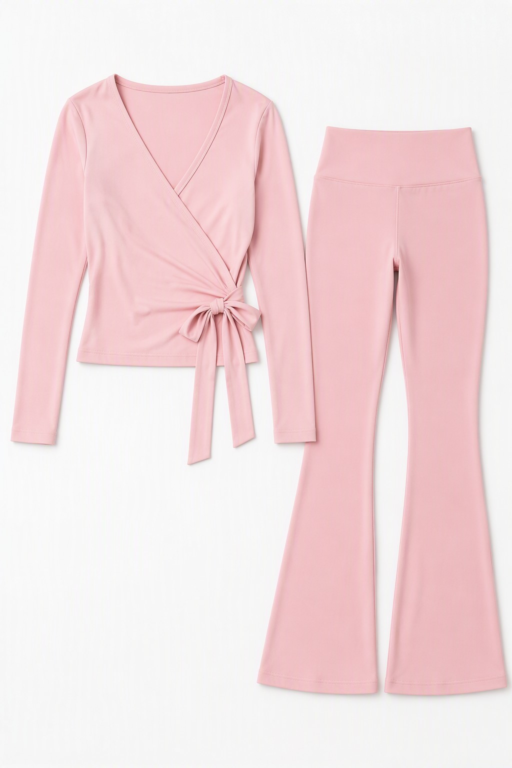 Pink sporty chic set